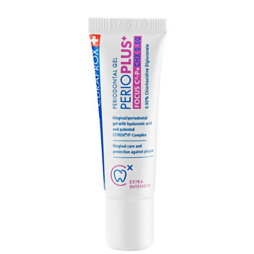 Гель для ясен з хлоргексидином 0,50% Curaprox Perio Plus+ Focus Periodontal Gel CHX 0,50 фото