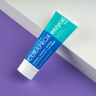 ферментна зубна паста &bq;enzycal&bq; 1450 curaprox toothpaste enzycal фото