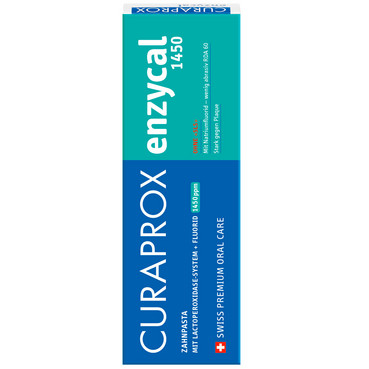 ферментна зубна паста &bq;enzycal&bq; 1450 curaprox toothpaste enzycal фото