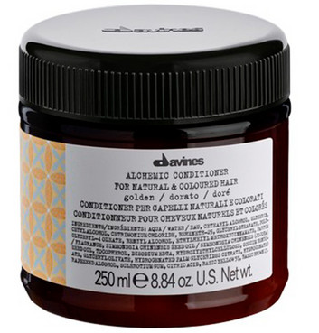 Кондиціонер для волосся золотий Davines Alchemic Conditioner Golden фото