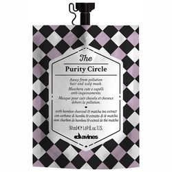 Очищающая детоксицирующие маска для волос Davines Purity Circle Hair and Scalp Mask фото