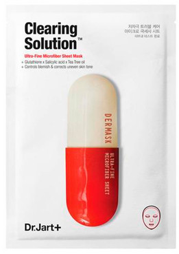 Фото Очищающая тканевая маска Dr. Jart+ Dermask Micro Jet Clearing Solution