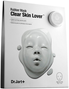 Очищуююча резинова маска для проблемної шкіри Dr. Jart+ Dermask Rubber Mask Clear Skin Lover фото