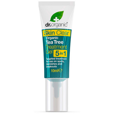 Гель від недоліків та запалень шкіри 5в1 Dr.Organic Skin Clear 5in1 Treatment Gel фото