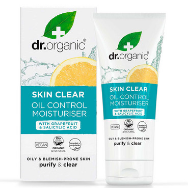 Зволожуючий крем 5в1 для контролю жирності Dr.Organic Skin Clear Oil Control Moisturiser фото