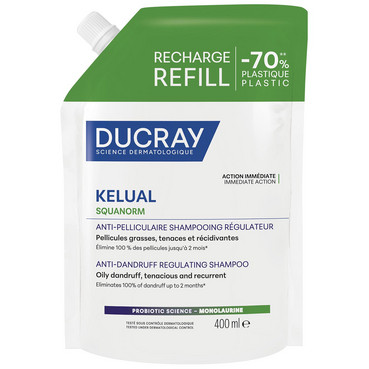 Шампунь проти жирної лупи Ducray Kelual Squanorm Oily Dandruff Shampoo фото