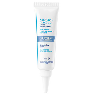 Керакніл гліколік+ крем, що очищує пори Ducray Keracnyl Glycolic + Unclogging Cream фото