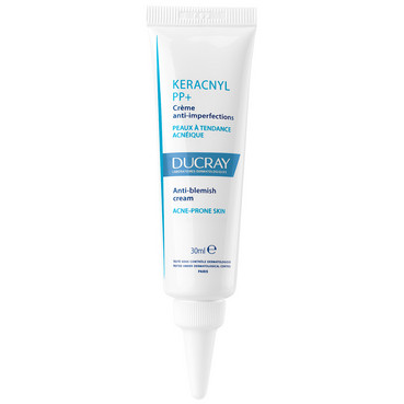 Крем проти недоліків для шкіри, схильної до акне Ducray Keracnyl PP+ Anti-Blemish Cream фото