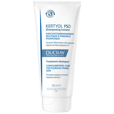 Лечебный шампунь для кожи головы склонной к псориазу Ducray Kertyol PSO Treatment Shampoo фото