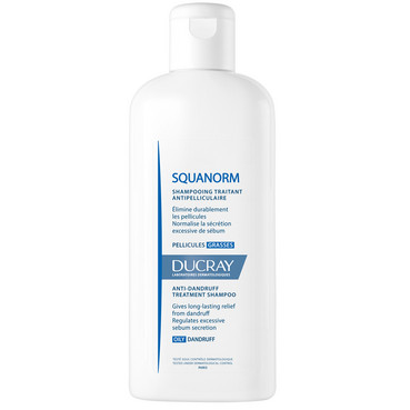 Шампунь проти жирної лупи Ducray Squanorm  Treatment Shampoo Oily Dandruff фото