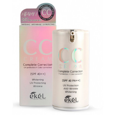 Корегуючий СС Крем Ekel CC Сream Сomplete Сorrection SPF 40 фото