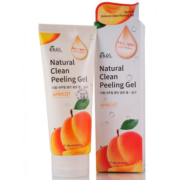 Пілінг-скатка натуральна з екстрактом абрикоса Ekel Natural Clean Peeling Gel Apricot фото