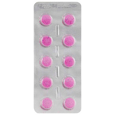 Таблетки-индикаторы зубного налета Ekulf Plaque Indicator Pills фото