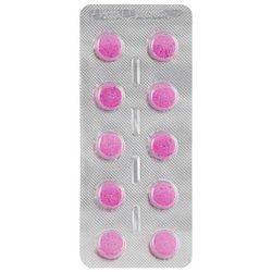 Таблетки-індікатори зубного нальоту Ekulf Plaque Indicator Pills фото