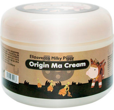 відновлюючий крем з кінським маслом elizavecca face care milky piggy origine ma cream фото