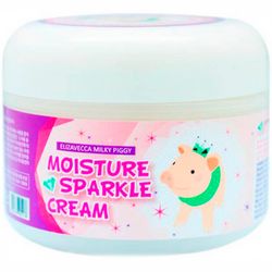 Крем увлажняющий с эффектом сияния Elizavecca Milky Piggy Moisture Sparkle Cream фото