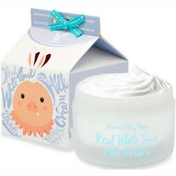 Крем для лица осветляющий Elizavecca Milky Piggy Real White Time Milk Cream фото