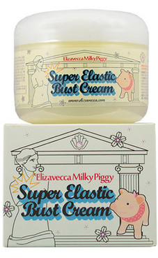 Крем для пружності грудей Elizavecca Milky Piggy Super Elastic Bust Cream фото