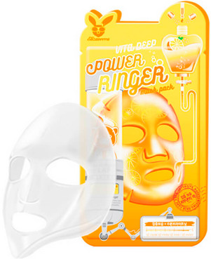 Живильна маска миттєвої дії Elizavecca Vita Deep Power Reinger Mask Pack фото