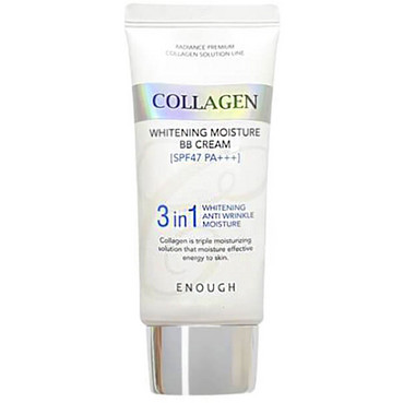 Освітлюючий ВВ крем з морським колагеном Enough Collagen 3 in 1 Whitening Moisture BB Cream SPF47/PA+++ фото