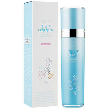 эмульсия для лица осветляющая enough w collagen whitening premium emulsion фото