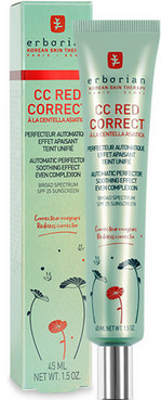 коригуючий cc-крем для обличчя erborian cc red correct фото