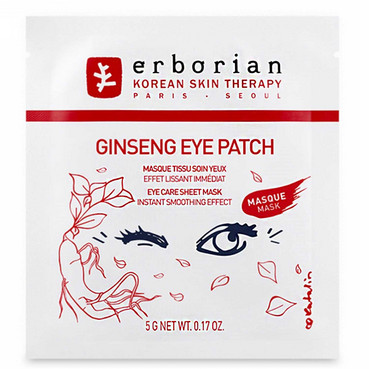 Женьшеневі тканеві патчі для області навколо очей Erborian Ginseng Infusion Eye Patch фото