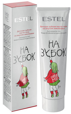 Дитяча зубна паста зі смаком суниці Estel Professional Little Me Toothpaste Strawberry фото