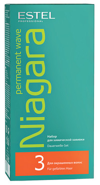 Набір для хімічної завивки для фарбованого волосся  фото