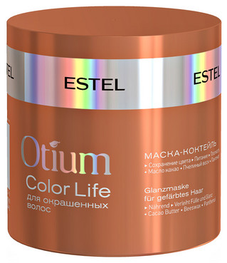 Маска-коктейль для фарбованого волосся Estel Professional Otium Color Life Mask фото