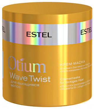 Крем-маска для кучерявого волосся Estel Professional Otium Wave Twist фото