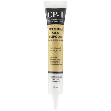 Незмивна сироватка для волосся з протеїнами шовку Esthetic House CP-1 Premium Silk Ampoule фото