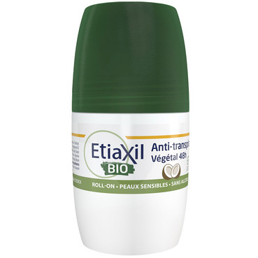 Антиперспирант роликовый органический с ароматом кокоса Etiaxil Anti-Perspirant Vegetal Protection 48H Roll-On фото