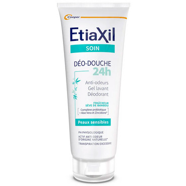 Гель-дезодорант для душа з пробіотиком, бамбуковий Etiaxil Shower Gel Deo 24H фото