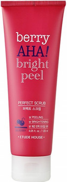 Скраб для обличчя Etude House Berry AHA Bright Peel Perfect Scrub фото