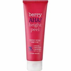 Скраб для обличчя Etude House  Berry AHA Bright Peel Perfect Scrub фото