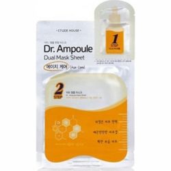 Маска тканевая &bq;Ампульная эссенция&bq; Etude House Dr. Ampoule Dual Mask Age Care фото