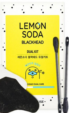 Патч для носа Etude House Lemon Soda Black Head Dual Kit фото