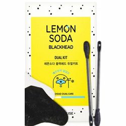 Патч для носа Etude House Lemon Soda Black Head Dual Kit фото