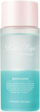 засіб двохфазний для демакияжа губ і очей etude house lip & eye remover фото