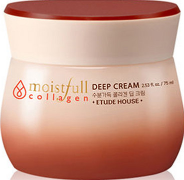 Крем з колагеном для зволоження глибоких шарів шкіри Etude House Moistfull Collagen Deep Cream фото