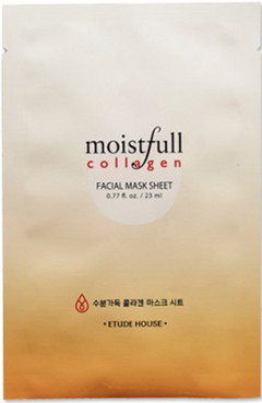 Тканинна маска з колагеном Etude House Moistfull Collagen Mask Sheet фото