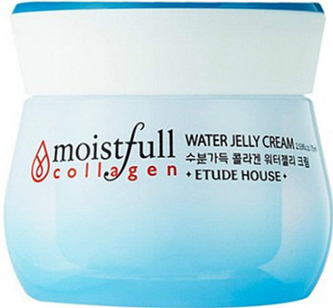 Увлажняющий крем-гель с коллагеном Etude House Moistfull Collagen Water Jelly Cream фото
