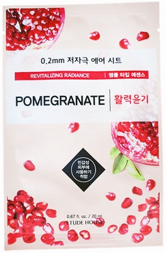 Тканевая маска с гранатом Etude House Therapy Air Mask Pomegranate фото