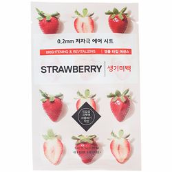 Тканинна маска з полуницею Etude House Therapy Air Mask Strawberry фото
