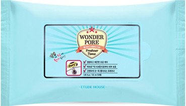 очищуючі серветки для обличчя etude house wonder pore freshner tissue 10 sheet фото
