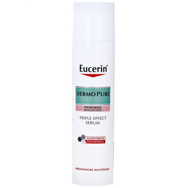 Сироватка потрійної дії для проблемної шкіри Eucerin DermoPure Triple Effect Serum фото