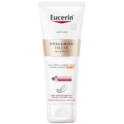 Крем для рук проти вікових та пігментних плям з SPF 30 Eucerin Hyaluron-Filler + Elasticity Anti-Dark Spot Hand Cream фото