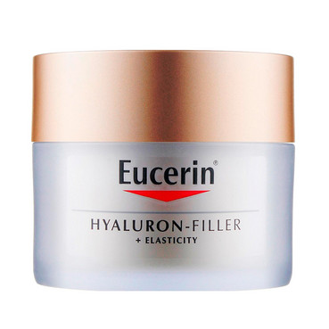 Антивіковий денний крем з SPF15 Eucerin Hyaluron-Filler + Elasticity Day Cream SPF15 фото