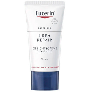 Денний крем для дуже сухої шкіри обличчя Eucerin UreaRepair PLUS 5% Urea Face Cream фото